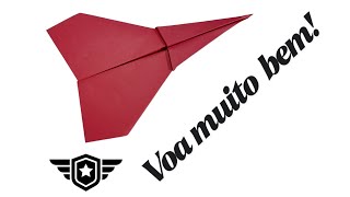 Como fazer Avião de Papel Fácil que Voa muito bem!