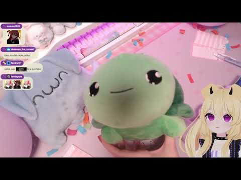 Cerber Shows Off her Vedal And Neuro Plushie