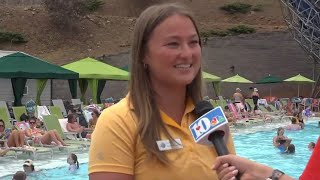 Download lagu Soaky Mountain Water Park hosts Mermaid Monday at Coyote Springs mp3