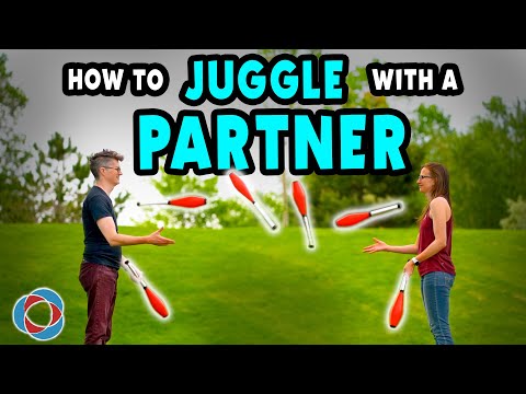 Learn to PASS JUGGLING CLUBS with a PARTNER