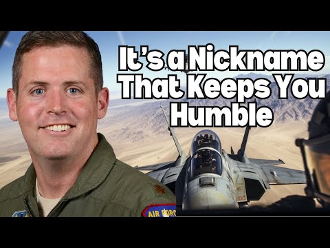 How Fighter Pilots Get Their Call Signs | Interview Clip | Profoundly Pointless