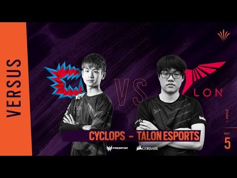 Cyclops vs Talon Esports // Rainbow Six APAC North - Playday #5