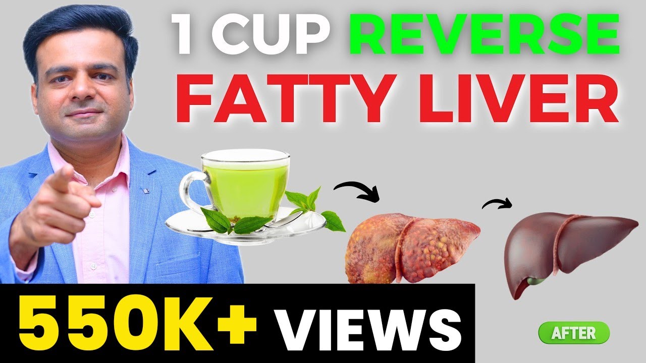 DRINK 1 Cup Per Day To Reverse Fatty Liver