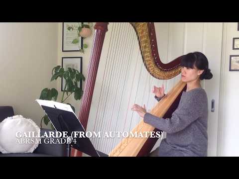 Gaillarde (from Automates), Bernard Andres (ABRSM Grade 4 Harp)