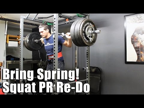 Matching a Squat PR & Excited for Warmer Weather