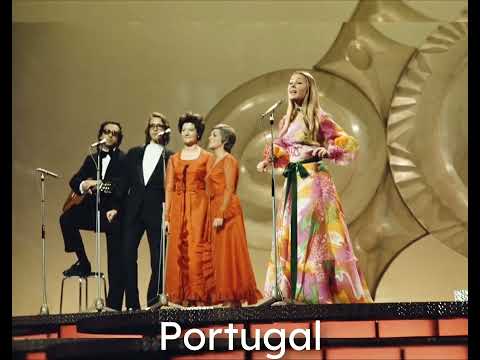 Eurovision 1971.Portugal🇵🇹 | Rehearsal | Tonicha-Menina (Do alto da serra)