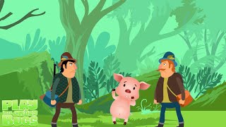 A Hunting We Will Go Nursery Rhymes and Kids Songs | Play With Crazy Bugs