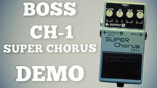 BOSS CH-1 Super Chorus - відео 6