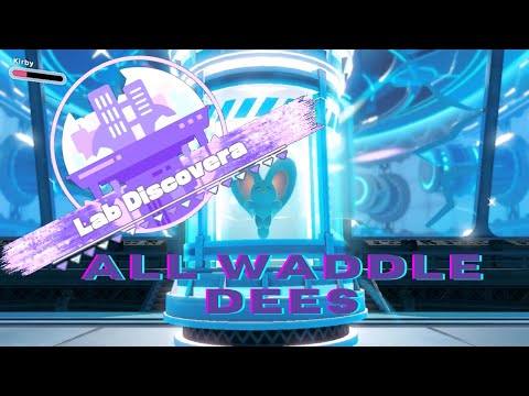 Kirby and the Forgotten Land - Gameplay Walkthrough Part 7 - Lab Discovera - ALL Waddle Dees