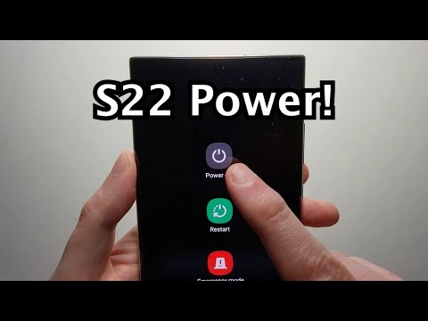 How to Turn Off, Restart & Remap Button on Samsung Galaxy S22 / S22+ / S22 Ultra