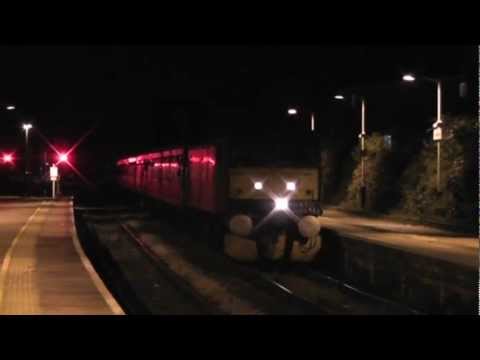 Class 47s 47760 & 47500 arrive at Sleaford with a Railtourer Charter 06/10/2012