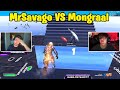 MrSavage VS Mongraal 1v1 INTENSE Buildfights!