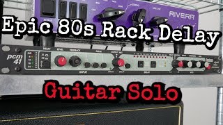 Video thumbnail for Lexicon Pcm41 Delay Guitar Solo by Eddy Lenz