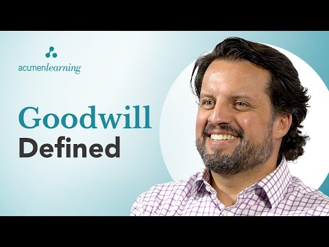 What is Goodwill? | Defining financial term