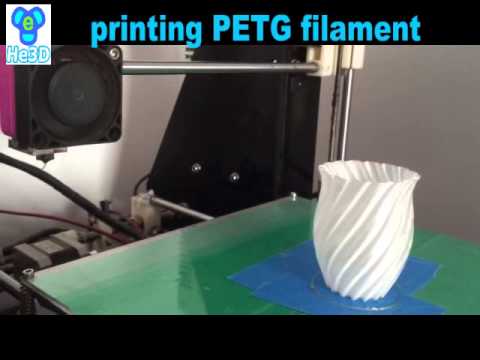 3D Printer Filament PETG Demo