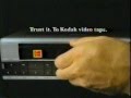 1984 Kodak VHS Tape Commercial