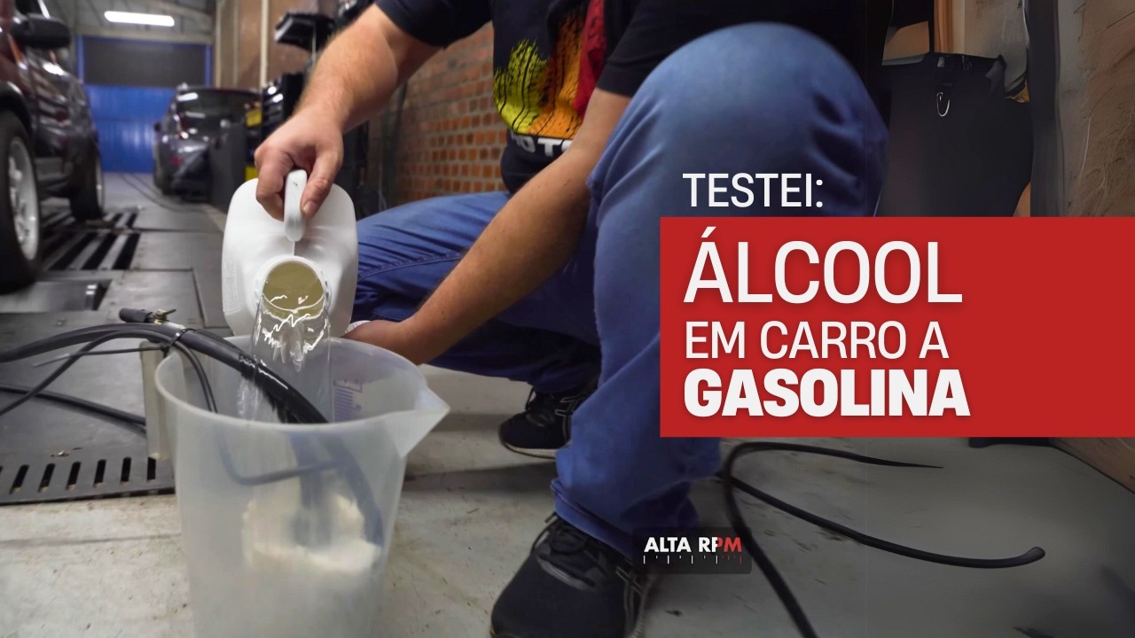 TESTE: etanol carro a gasolina (Corsa 1.0) - Alta RPM