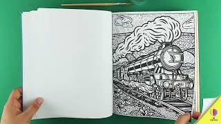 Magic Painting Trains