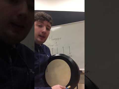 Hornpipes pattern 1. Bodhran for beginners by Davog Frayne