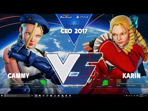 SFV: Qanba Douyu XiaoHai vs PG Punk - CEO 2017 Top 8 - CPT 2017