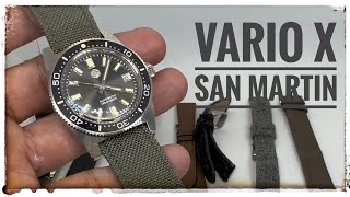 1 Watch, 5 New Looks: San Martin SN0007X 62 MAS X Vario Singapore strap fashion show