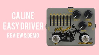 Video thumbnail for The BEST budget pedals - Caline Easy Driver Distortion and EQ Pedal Review by Rosborough