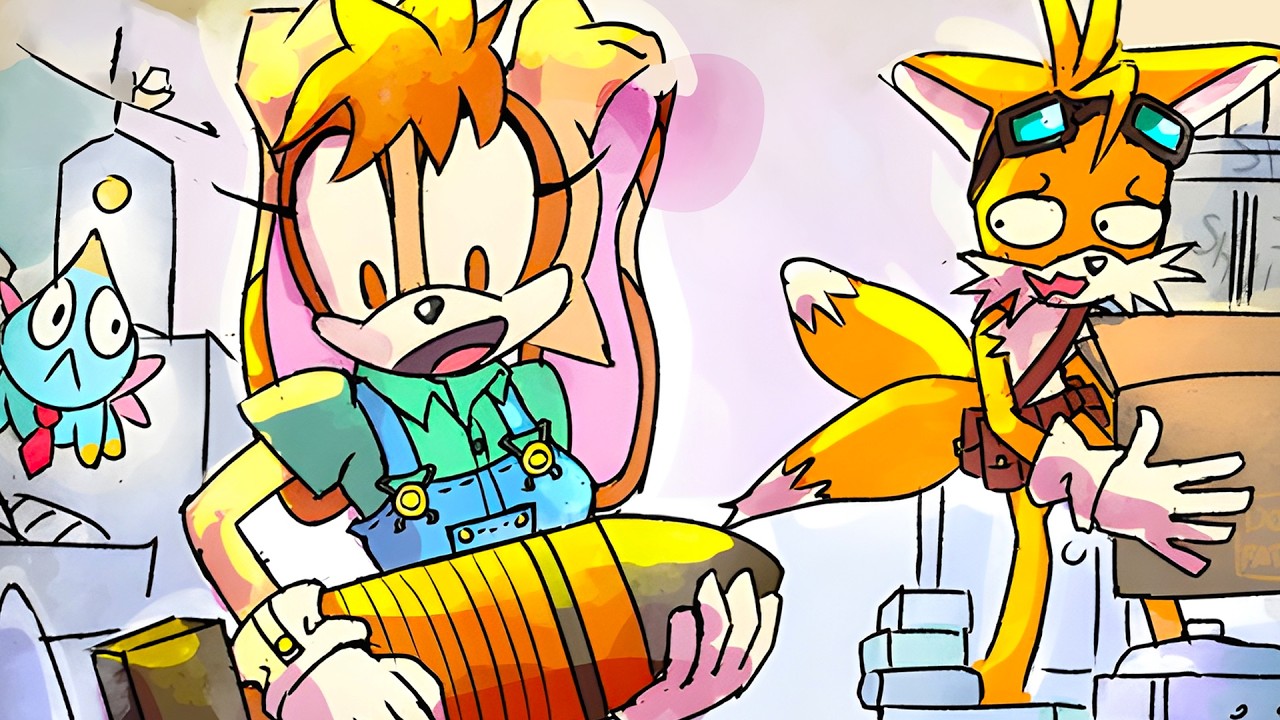 She Opened The Wrong Box | Sonic Comic Dub