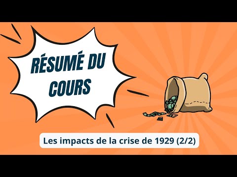 Les impacts de la crise de 1929 (2/2)