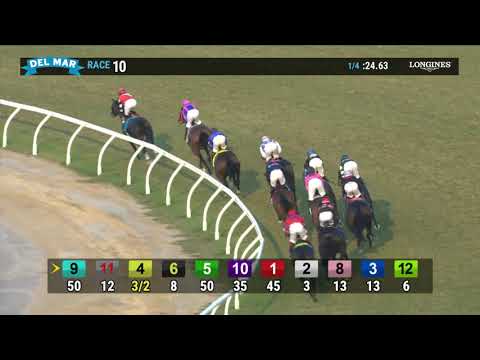Pixelate Wins Del Mar Derby Stakes (Gr.II) race 10 at Del Mar 09/06/20