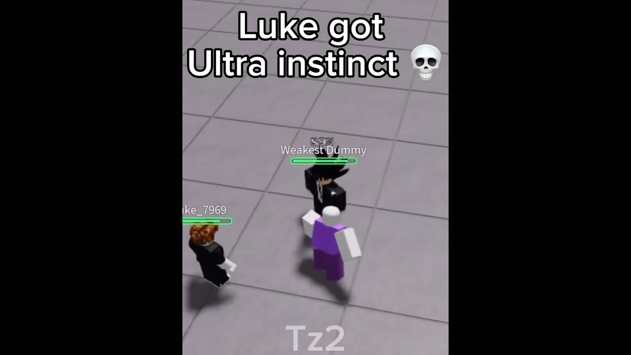 Bro got ultra instinct in tsb 💀