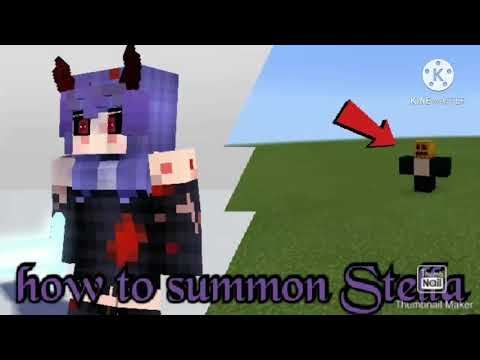 RAINMINER - how to summon demon Stella in minecraft on rainimator's animations