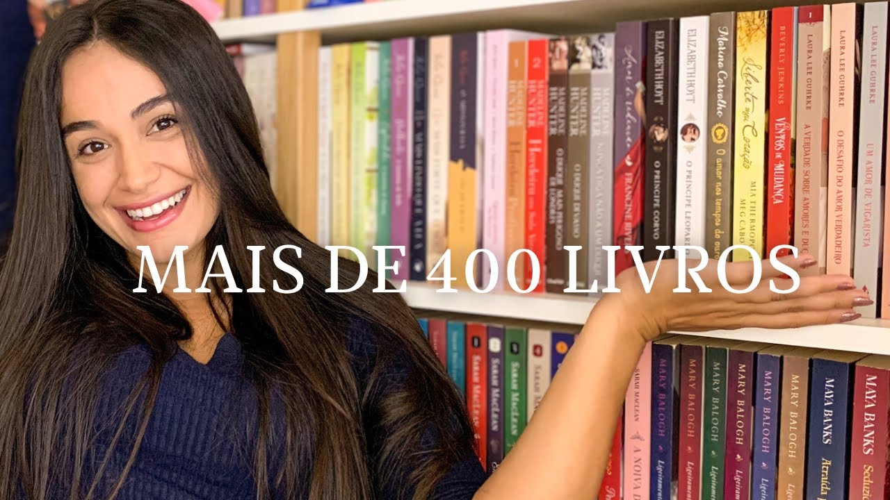 BOOKSHELF TOUR - TODOS OS LIVROS DA MINHA ESTANTE | Os Livros Livram