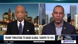 Leader Jeffries on MS NOW's PoliticsNation with Rev. Al Sharpton