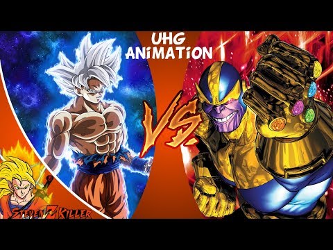Goku vs Thanos - Fan Animation - Dragon Ball Super and Avengers Crossover REACTION!!!