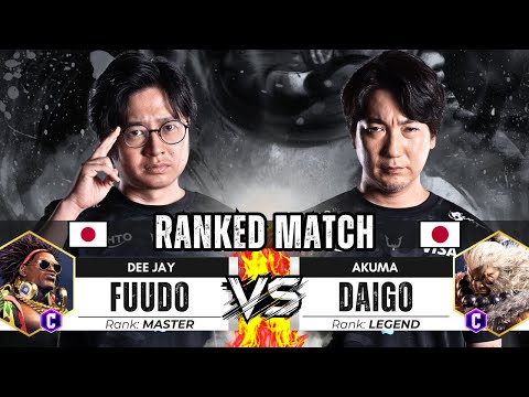 SF6 ▰ FUUDO (Dee Jay) + HIKARU vs DAIGO (Akuma) ▰ Street Fighter 6