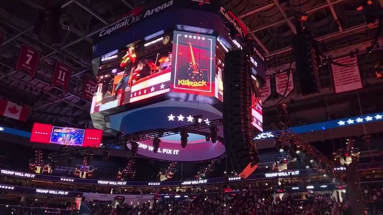 Kid Rock takes the stage to open for Trump Rally | 1-19-25