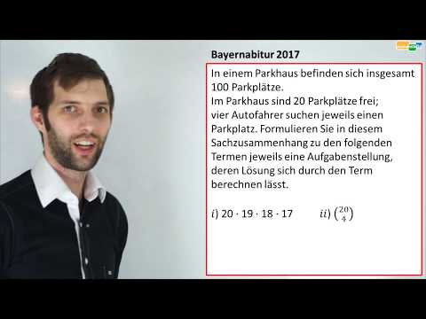 Bayernabitur 2017 - Aufgabengruppe 1 - Teil B - Stochastik - Aufgabe 2: Parkhaus