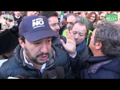 MATTEO SALVINI SU MANIFESTAZIONE IO VOTO NO - dichiarazione