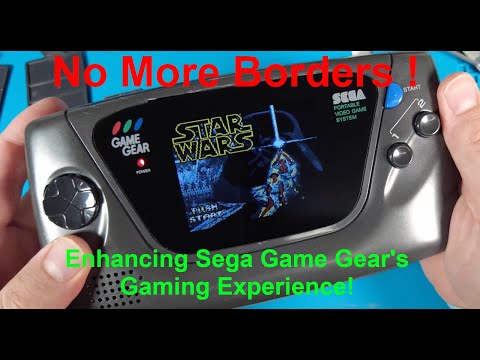 Next-Gen Retro: Transforming Sega Game Gear with a "Cutting-Edge" Display Mod!"