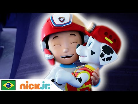 Capa de Patrulha Canina | Os filhotes salvam Jake | Nick Jr. em Português