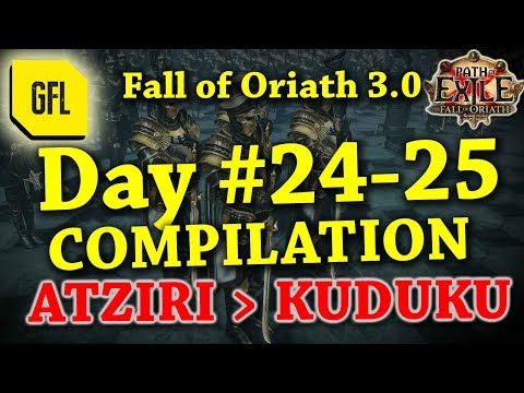 Path of Exile 3.0 Fall of Oriath: DAY #24-25 Compilation from Youtube and Twitch