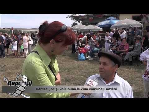 Cântec, joc şi voie bună la Ziua comunei Bozieni