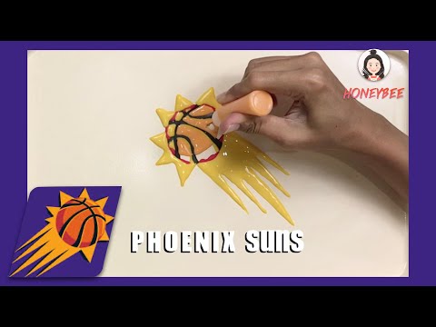 PHOENIX SUNS NBA2021 Pancake Art bp24 - Phoenix suns | Honeybee