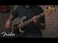 миниатюра 0 Видео о товаре Бас-гитара FENDER VINTERA '70s JAZZ BASS PFN INCA SILVER