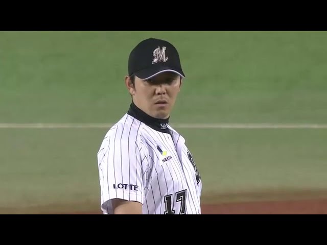 3回表 マリーンズ先発・成瀬 ジャイアンツ長野に痛烈先制打... 2014/5/23 M-G