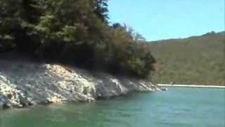 preview picture of video 'lac de vouglans jura franche-comté france'