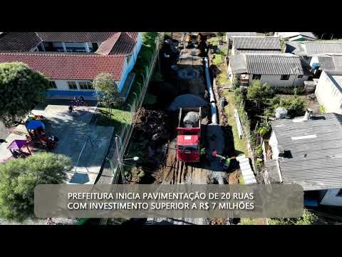 Mais de R$ 7 milhões: Prefeitura inicia pavimentação de 20 ruas de Ponte Alta do Norte
