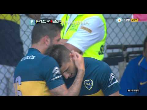 Gol de Calleri. Boca 1 - Independiente 0 | TPD2014 - Fecha 17