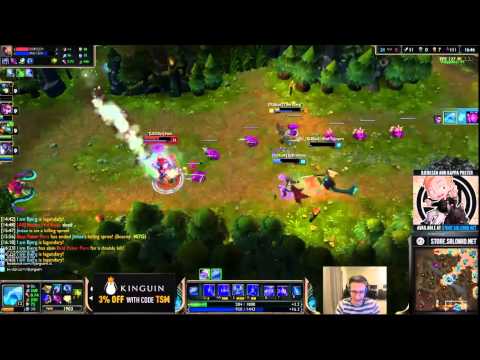 Bjergsen's Incredible Anivia/ team synergy