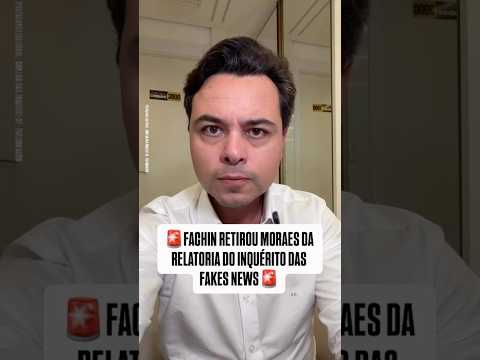 🚨URGENTE: Fachin retirou o inquérito das fake news do Alexandre de Moraes‼️